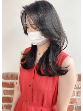 エニー 栄(Any) 韓国風くびれヘア。髪質改善(酸熱トリートメント)