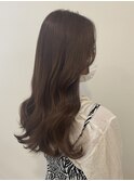 前髪/グレーベージュ/ブラウン/ラベンダー/レイヤーカット