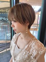 モナバイルーブル(MONA by Louvre)&nbsp;【MONA名古屋駅/名駅】コンパクト丸みショート/ベージュカラー