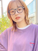 ディッセンバー 神宮前(December)&nbsp;ソフトウルフ/もみあげハイライト