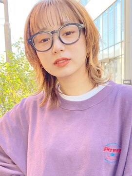 ディッセンバー 神宮前(December) ソフトウルフ/もみあげハイライト