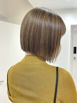 グラフ 蔵前(GRAFF) 大人可愛い20代30代ハイライトボブ_ショート【GRAFF蔵前】