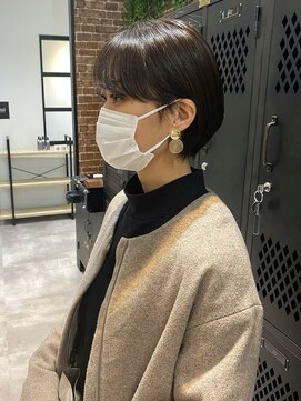 ネウィ ジャム 町田(newi JAM) ショート/ショートボブ/耳かけショート/サイドバング