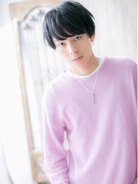 モッズヘア メン 南越谷南口店(mod's hair men) 重めバングの暖色系カラーマッシュO