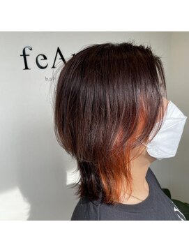フィーリー ヘア デザイン 太田店(feAry) 脱白髪染め/インナーカラー/ハイライト