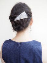20代・30代・40代似合う小顔ヘアアレンジ♪二次会ブライダル花嫁