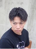 針金ドレッド風セットもできる ハード特殊ツイストパーマ