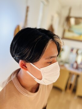 バンビ ヘアーメイク(Bambi hair make) 韓国風バングハイライト