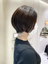 マイル 渋谷(mile)&nbsp;美髪ヘア/大人かわいい/大人ショート/ベージュカラー/渋谷駅