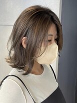 GBG 自由が丘&nbsp;くびれショートボブ40代50代グレイカラー白髪染め白髪ぼかし