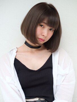 フランチェスカ(Francesca) ミニボブ＋透明感カラー