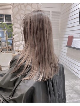 モアナ バイ ヘッドライト 沖縄南風原店(Moana by HEADLIGHT) Moana【南風原】#バレイヤージュ#ミルクティー#髪質改善