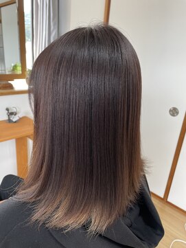 あのん ストレートパーマ