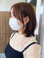 〇韓国ヘア 顔まわりレイヤー クアンクヘア レイヤーカット