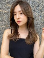 グロー 大宮(GLROW)&nbsp;大人ガーリー/前髪/顔周りレイヤー×ブリーチなし韓国ヘア[大宮]