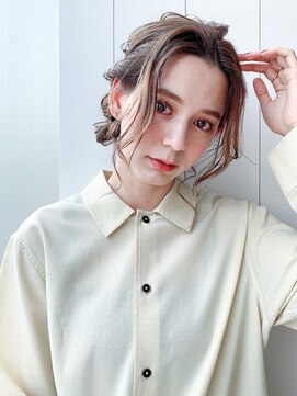 アイティーバイアルバム 下北沢店(IT by ALBUM) 編み込み風アレンジ_大人ガーリーチョコレートプリカール_49126