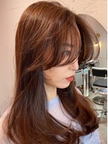 シーシンジュク 新宿南口(Sea shinjuku)&nbsp;韓国風前髪×レイヤーカット【髪質改善/新宿/レイヤーカット】