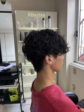 アイズ 海老名(AIZU) 波巻きスパイラルパーマ　波巻きパーマ　スパイラル