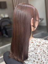 アトリエコア(Atelier Coa)&nbsp;髪質改善トリートメントミルクティーベージュカラーくびれヘア