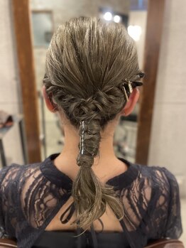 ヘアダイニング ボア(hair dining BoA's)の写真/特別な日はプロの手で☆あなたの特別な日を可愛く、華やかに演出♪着付けもお任せください。