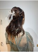 結婚式☆２次会☆パーティーヘアセット♪