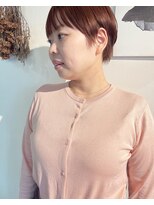 ファッジ 南柏(FUDGE)&nbsp;【FUDGE】 春ショート　ピンクベージュ