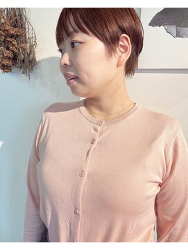 ファッジ 南柏(FUDGE) 【FUDGE】 春ショート ピンクベージュ