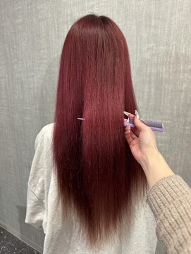 ラニシス ヘアー(Lanisis Hair) 暖色系が好きな人にオススメ!ピンクレッド!