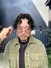 【men's 限定】cut+パーマ　