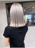 美髪/ホワイトグレージュ/ネビージュ[渋谷/渋谷駅]