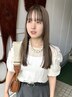 【ポイントデザイン】ケアブリーチカラートリートメント】インナーカラーetc
