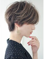 ルアン 大分駅店(ruen)&nbsp;大人美人ショートショートヘア30代40代50代大分ショートカット