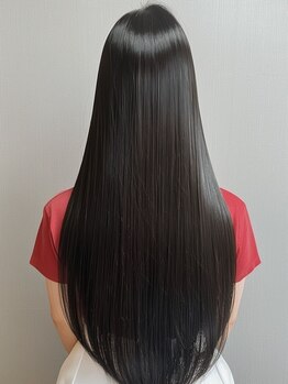ラフィン(Laffin.)の写真/【河内松原駅徒歩1分】髪質改善トリートメントで髪の内側からダメージを補修、思わず触れたくなる美髪へ…
