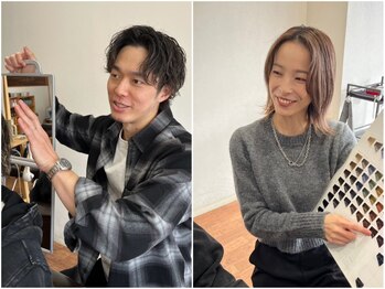 エヌ(N)の写真/お客様のお悩みやご希望を丁寧にカウンセリングし理想のスタイルを実現◇想像以上の自分で素敵な毎日を♪