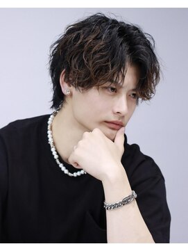 リップス 自由が丘(LIPPS) 波巻きウルフセンターパート