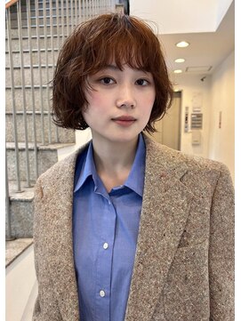 トリッカ 銀座(tricca) ボブパーマ/ウェーブヘア/ワイドバング/外ハネボブ/レイヤーボブ