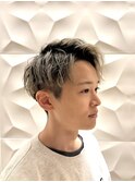 大人気！無造作ツイスパマッシュツーブロ刈り上げ前髪なし