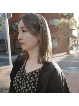 カシュカシュ(cache cache) 大人ロングbobカット　用賀