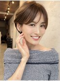 calna京橋　ショートボブ/丸みショート