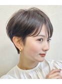 小顔ショートボブ/30代40代50代