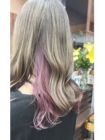 エイム ヘアメイク 横川店(eim HAIR MAKE)&nbsp;beige × inner pink