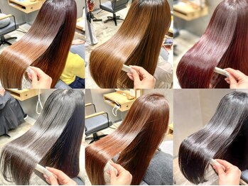 アイニティ 江坂(Inity)の写真/［江坂駅徒歩１分］髪の広がりに悩む方必見！感動の手触りとツヤ感が続くストレート◇