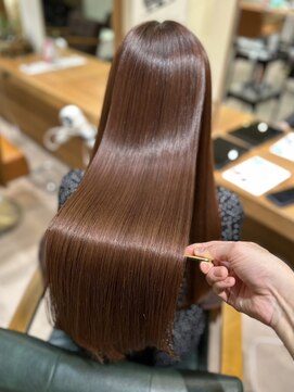 ナル 新宿(nalu) nalu新宿/髪質改善/縮毛矯正/METEO/透明感/インナーカラー/新宿