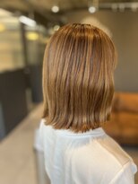 ジールヘアー(GIIL HAIR)&nbsp;切りっぱなし外はねスタイル