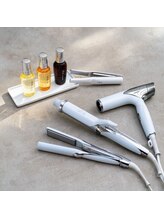 最新美容機材を使用し仕上がりの艶と手触りが違う