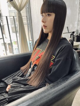 エシカ(ethica) 【ethica_南船場】ダークトーン×黒髪ロング