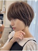 【30代/40代/50代】前髪カット/マロンベージュ/豊中
