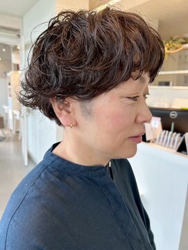 ラ シェンテ 宝塚(La Sente) マッシュパーマ