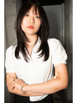 ホロン 池袋(HOLON) 池袋美容室HOLON【黒髪オリーブハッシュカット/レイヤーカット】