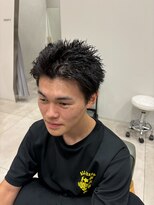 ナンバー 大分中央町店(N°)&nbsp;束感でキマる爽やかメンズスパイキーショート☆